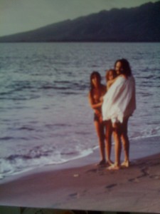 Artie, Linda and Jamie Kornfeld in Domenica