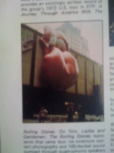 Ladies and Gentleman the Rolling Stones Tongue at the Ziegfeld theater
