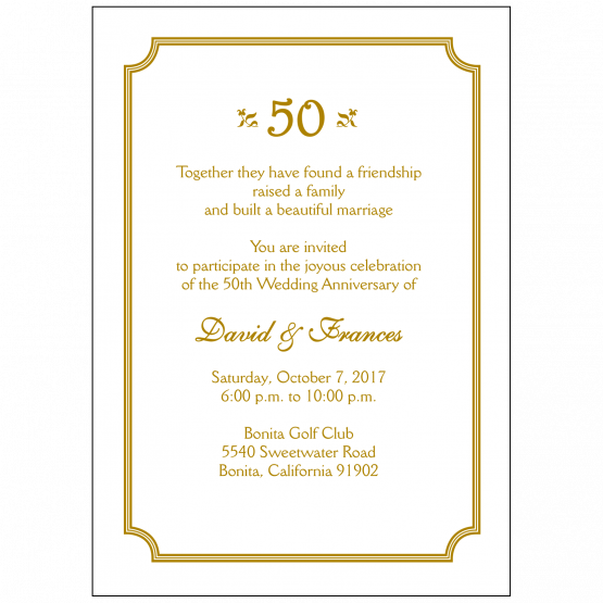 AP_010_04-17 50th Anniversary Party Invitation
