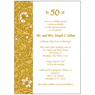 Anniversary Party Invitation