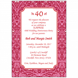 AP_019_08_17_new 40th Wedding Anniversary Party Invitation