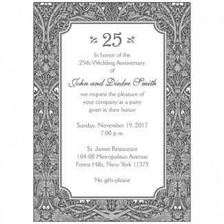 AP_021_08_17_new 25th Wedding Anniversary Party Invitation