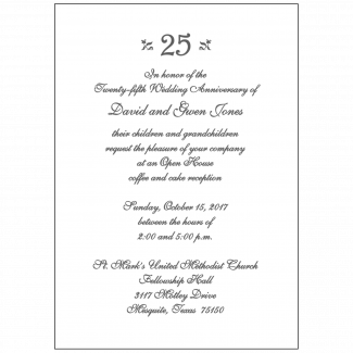 AP_028_08_17_new 25th Wedding Anniversary Party Invitation