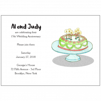 Anniversary Party Invitation