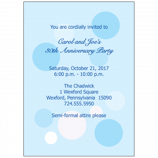 Anniversary_ap12_0817 Anniversary Party Invitation