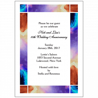 Anniversary_ap13_0817 Anniversary Party Invitation