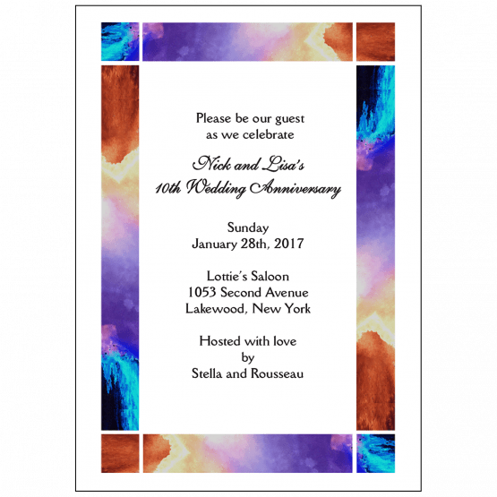 Anniversary_ap13_0817 Anniversary Party Invitation