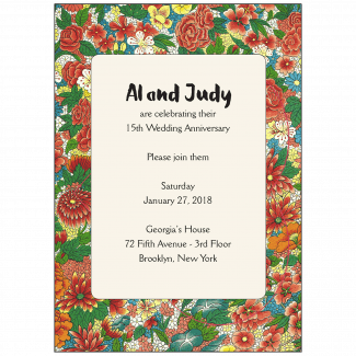 Anniversary_ap15_0817 Anniversary Party Invitation