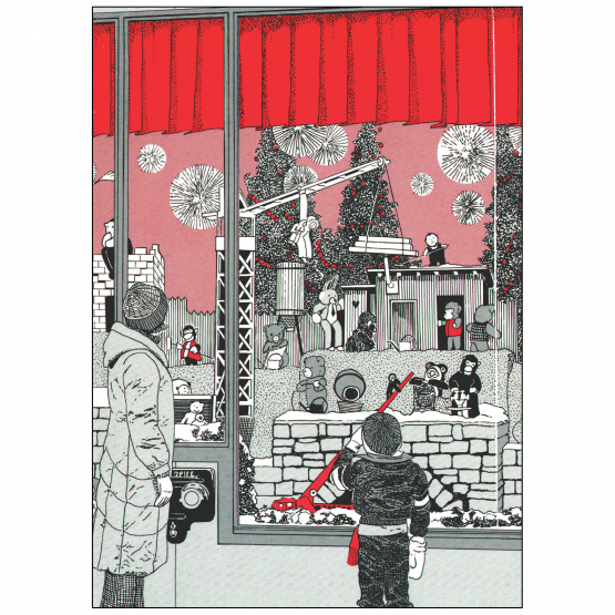 Cover of Christmas Holiday Card Toy Store Cover of Christmas Holiday Card Toy Store