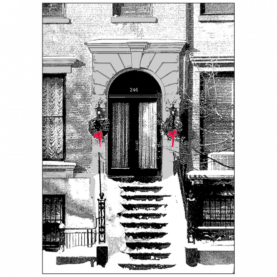 Cover of Christmas Holiday Card