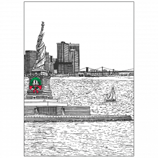 Cover of Christmas Holiday Card