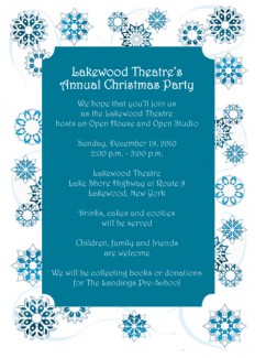 Christmas Party Invitation, CPIT-11