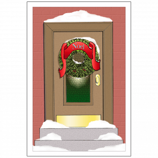 Cover of Christmas Holiday Card