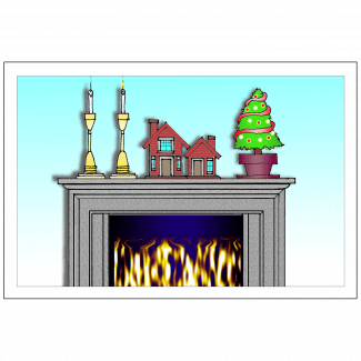 Cover of Christmas Holiday Card