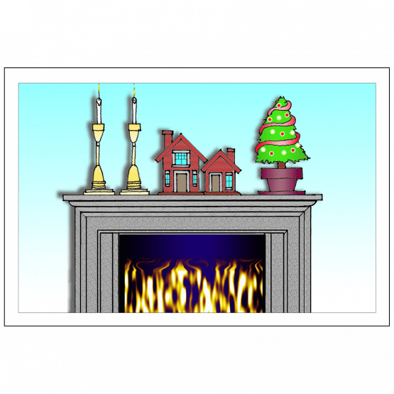 Cover of Christmas Holiday Card