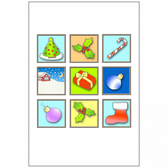 Cover of Christmas Holiday Card