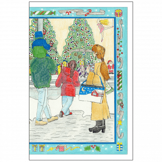 Cover of Christmas Holiday Card