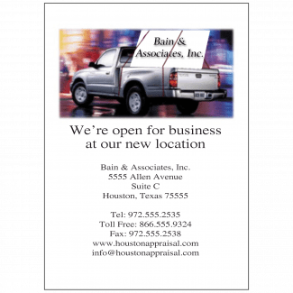 New Business Announcement