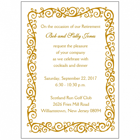 Retirement Party Invitation Retirement Party Invitation