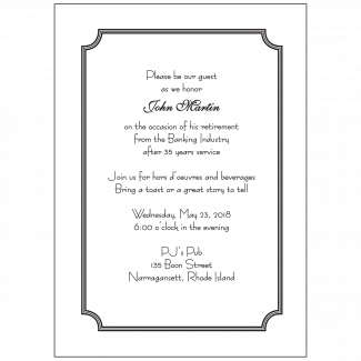Retirement Party Invitation Retirement Party Invitation