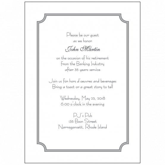 Retirement Party Invitation Retirement Party Invitation