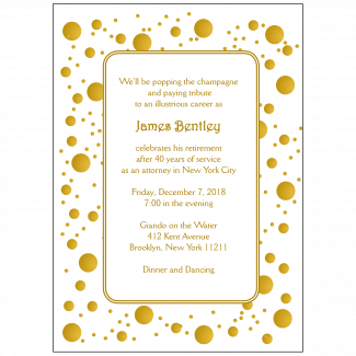 Retirement Party Invitation Retirement Party Invitation