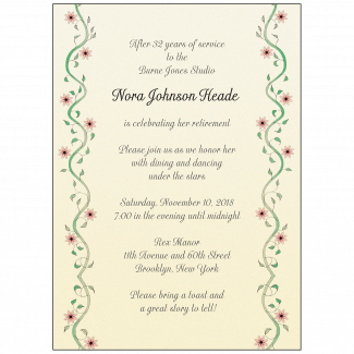 Retirement Party Invitation Retirement Party Invitation