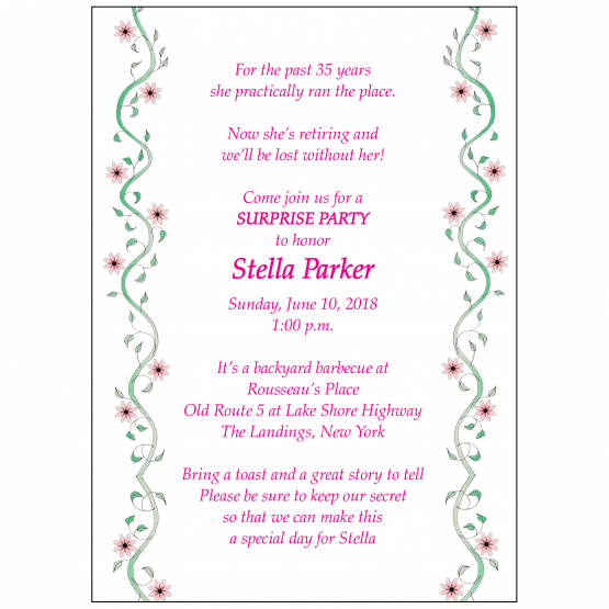 Retirement Party Invitation Retirement Party Invitation