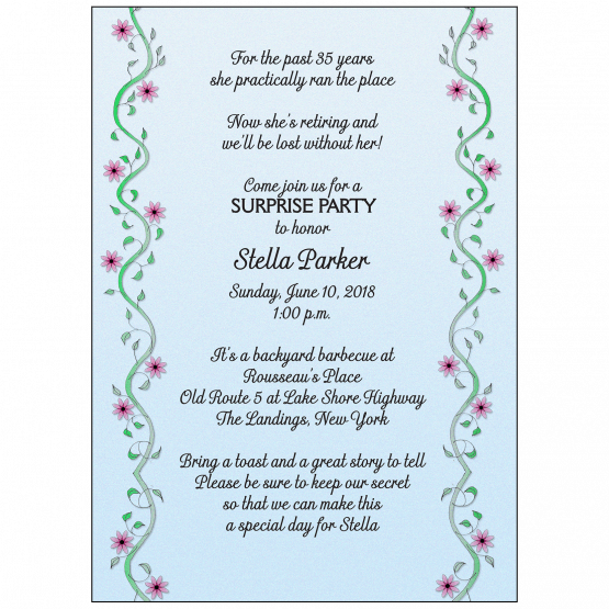 Retirement Party Invitation Retirement Party Invitation