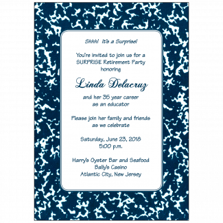 Retirement Party Invitation for Teachers Retirement Party Invitation for Teachers