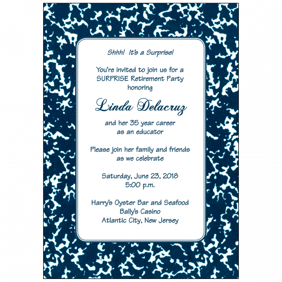 Retirement Party Invitation for Teachers Retirement Party Invitation for Teachers