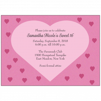 Sweet 16 Invitation Sweet 16 Invitation