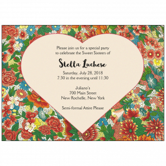 Sweet 16 Invitation Sweet 16 Invitation