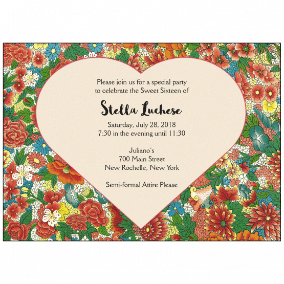 Sweet 16 Invitation Sweet 16 Invitation