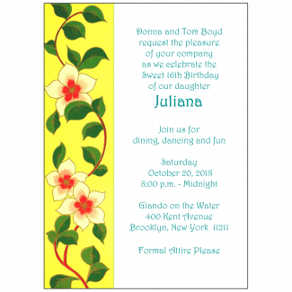 Sweet 16 Invitation Sweet 16 Invitation