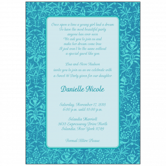 Sweet 16 Invitation Sweet 16 Invitation