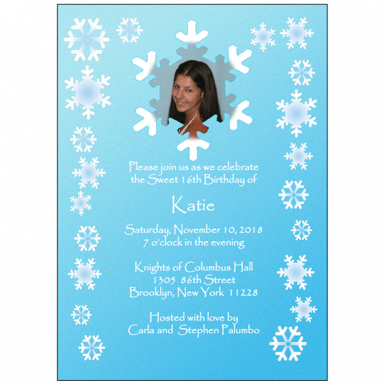 Sweet 16 Invitation