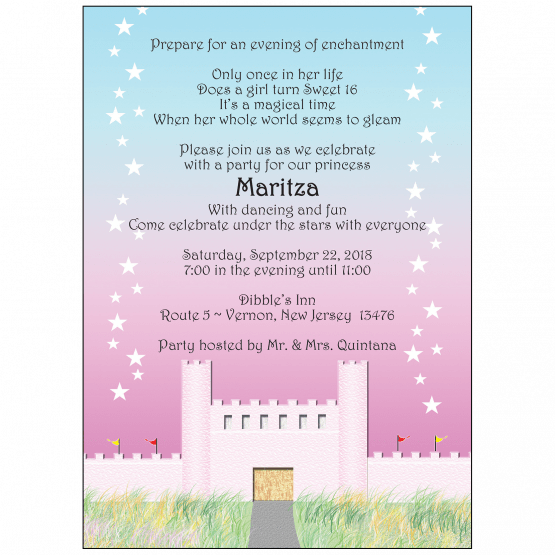 Sweet 16 Invitation Sweet 16 Invitation
