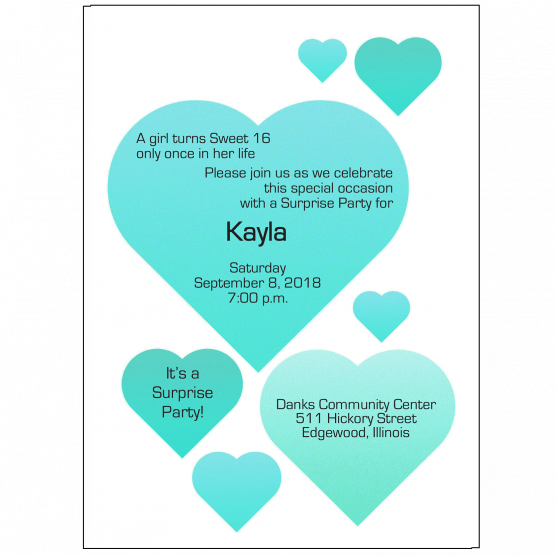 Sweet 16 Invitation Sweet 16 Invitation