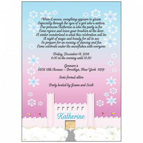 Sweet 16 Invitation Sweet 16 Invitation