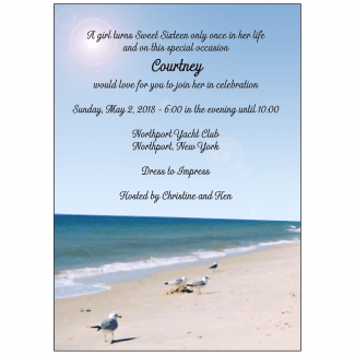 Sweet 16 Invitation Sweet 16 Invitation