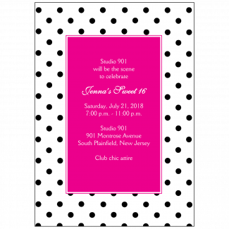 Sweet 16 Invitation Sweet 16 Invitation