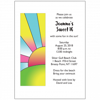 Sweet 16 Invitation Sweet 16 Invitation