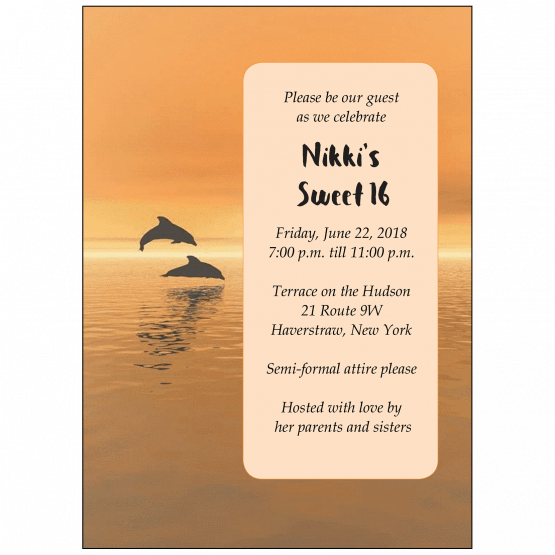 Sweet 16 Invitation Sweet 16 Invitation