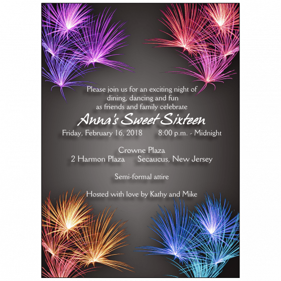 Sweet 16 Invitation Sweet 16 Invitation