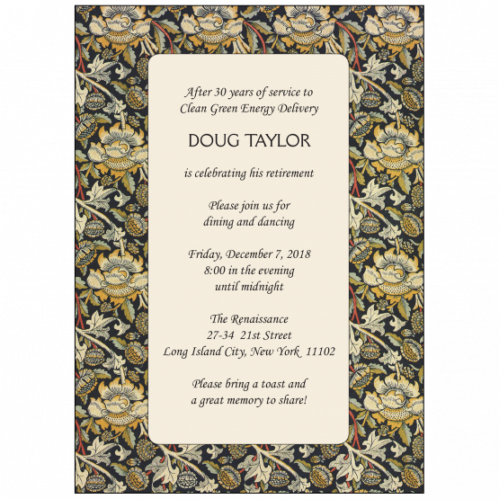 Retirement Party Invitation Retirement Party Invitation