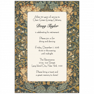 Retirement Party Invitation Retirement Party Invitation