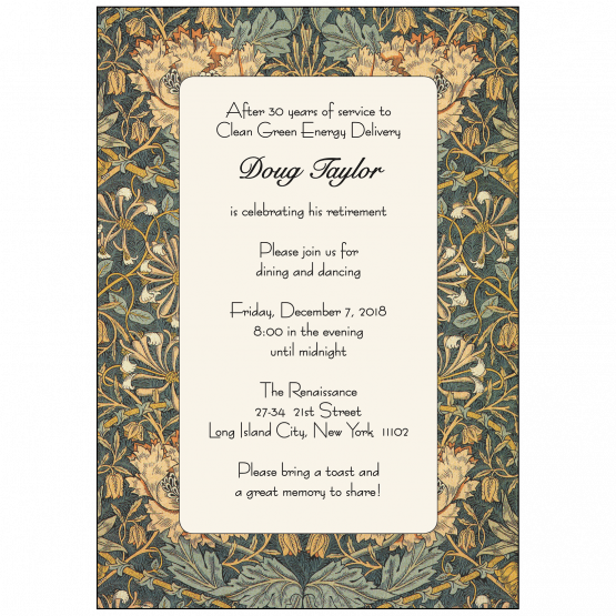 Retirement Party Invitation Retirement Party Invitation