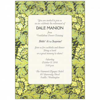 Retirement Party Invitation Retirement Party Invitation