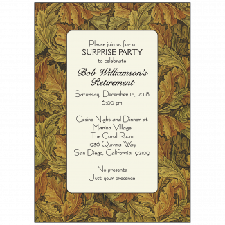 Retirement Party Invitation Retirement Party Invitation